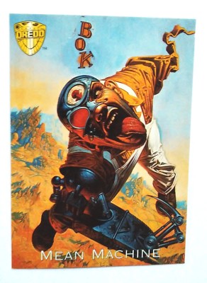 PROMO CARD--Judge Dredd--Mean Machine--Proto4 (1995)