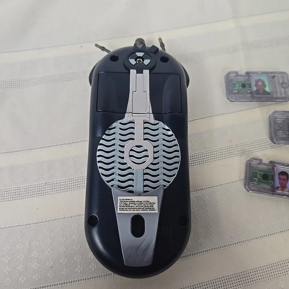 Hasbro Star Wars CommTech 1998 lector de mano con clip para cinturón operación de 7 botones Foto 4 de 4