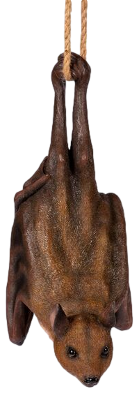 Hanging Vampire Bat Ornament Resin Garden Statue Hanging Figurine Home Decor