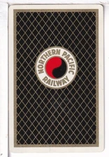 Single Railroad Playing Card "Northern Pacific", NPR 5b, Bollhagen, Stand, 1950