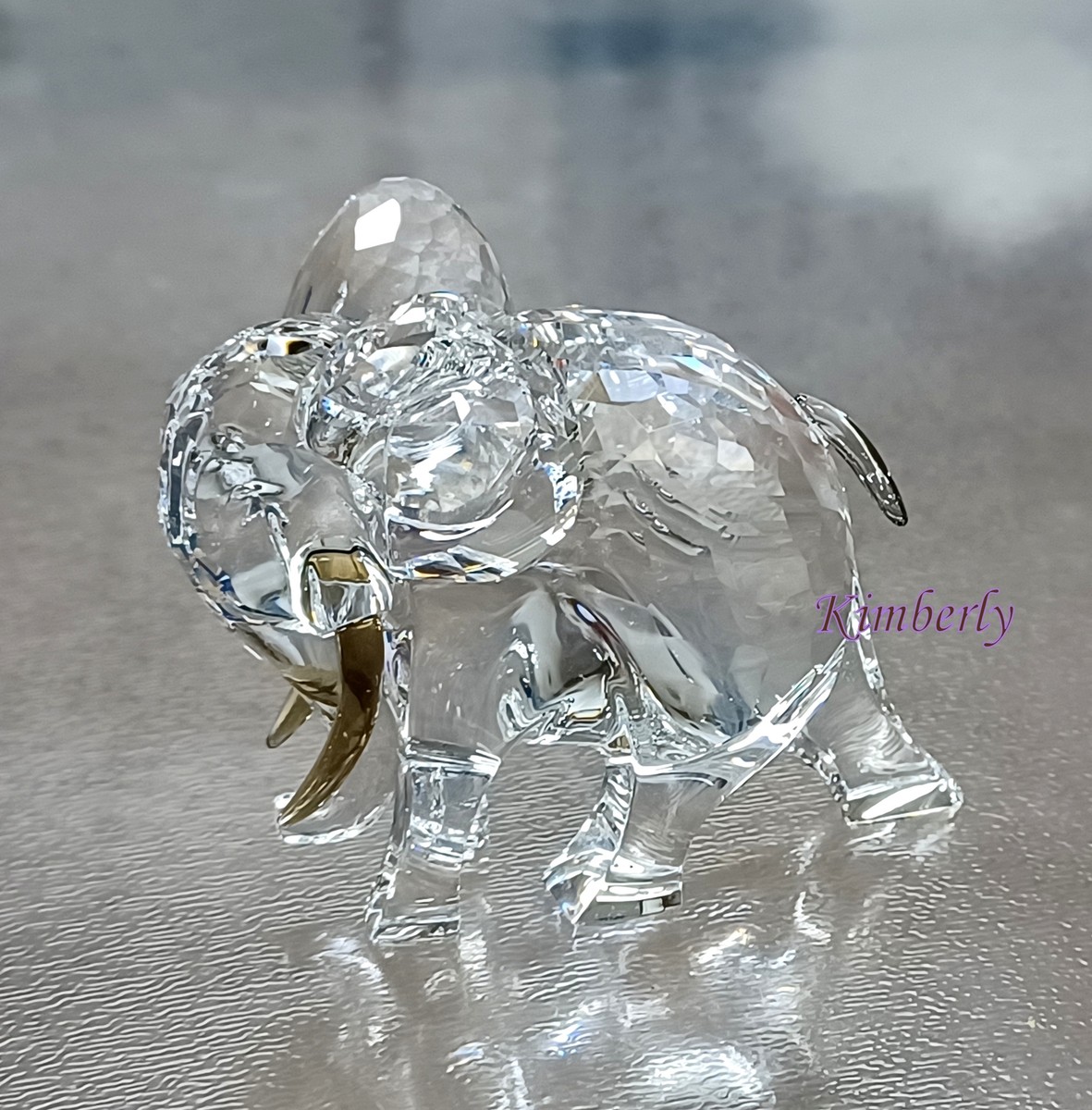 Swarovski African Sunset Elephant-Hami Clear Crystal Authentic NEW