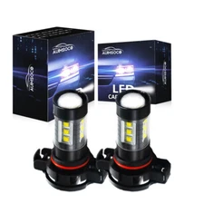 5202/H16 LED Fog Light Bulbs For Chevy Silverado 1500 2500HD 2007-2015 6000K 80W