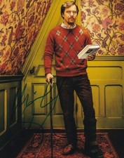 MICHAEL SHANNON signed Autogramm 20x25cm KNIVES OUT in Person autograph COA