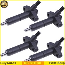 4pcs Fuel Injectors For Ford New Holland Tractor 3930 4640 4830 5030 5110 555d