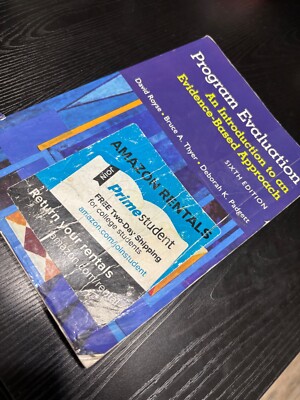 Program Evaluation : An Introduction to an Evidence-Based Approach by Deborah K.