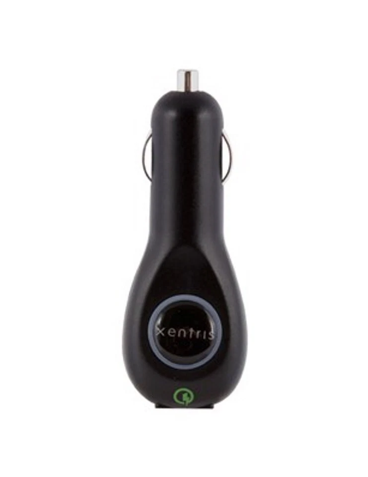 Nuevo cargador coche vehículo Xentris Quick Charge 2.0 - negro Foto 3 de 3
