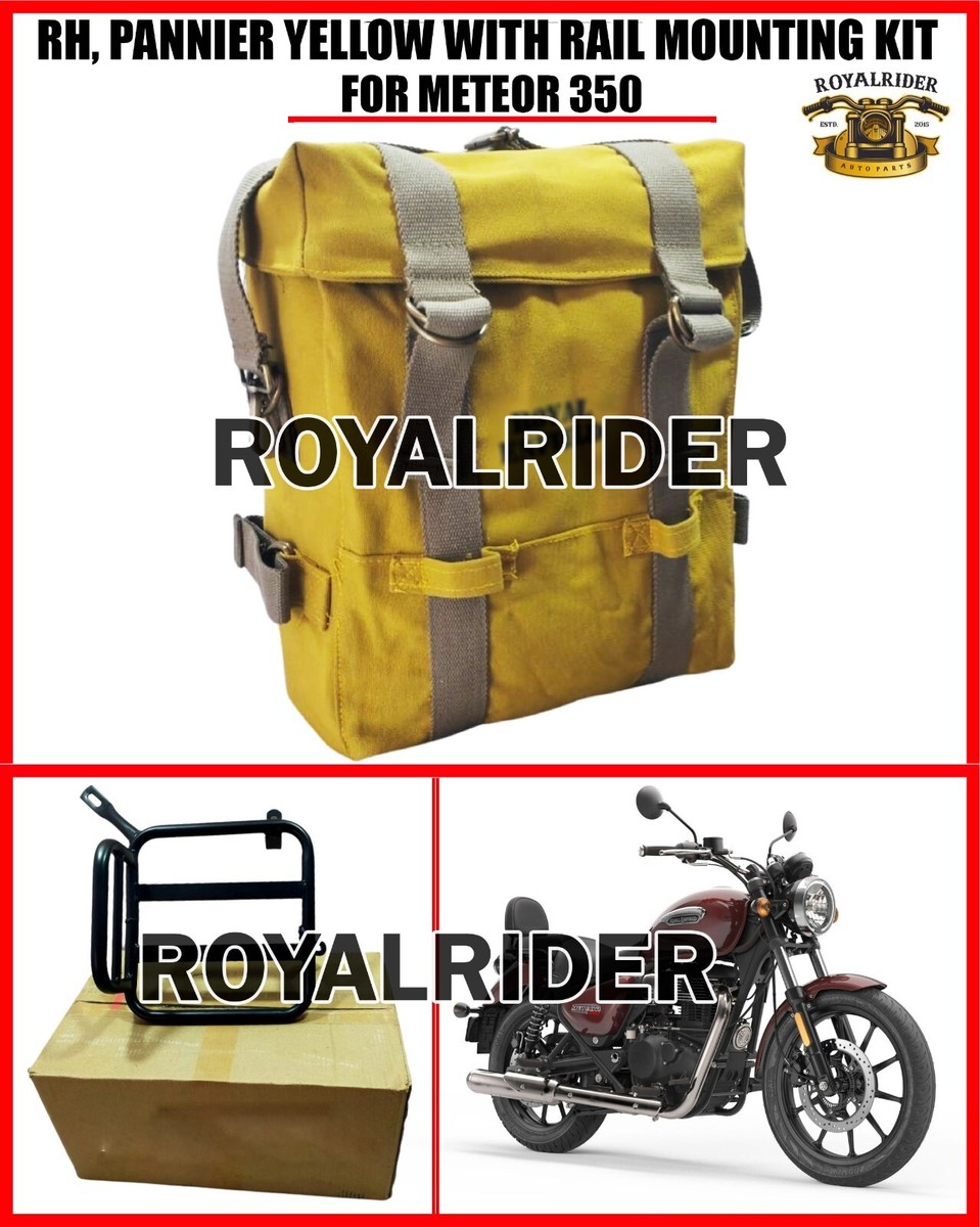 RH PANNIER, YELLOW MOUNTING KIT