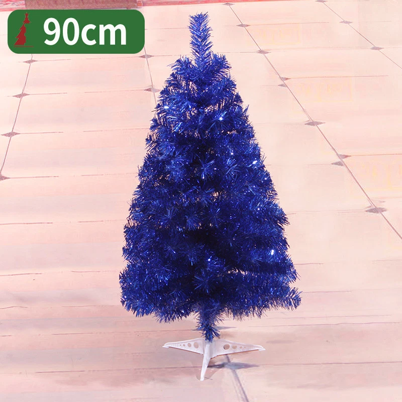 Blue Artificial Christmas Tree Brooch lots Undecorated Xmas Tree 2 3 4 5 6 7 8FT - Image 3 of 4