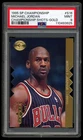 Michael Jordan 1995 SP Championship Shots Gold S16 PSA 9 MINT Bulls HOF