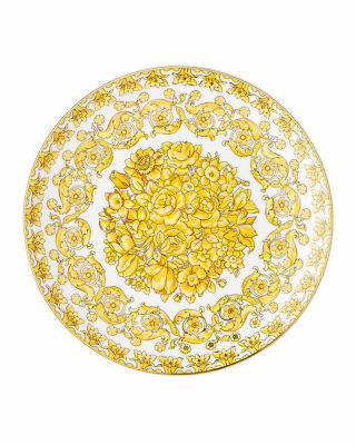VERSACE BY ROSENTHAL MEDUSA RHAPSODY SALAD PLATE #403670-10221 BRAND NIB F/SH
