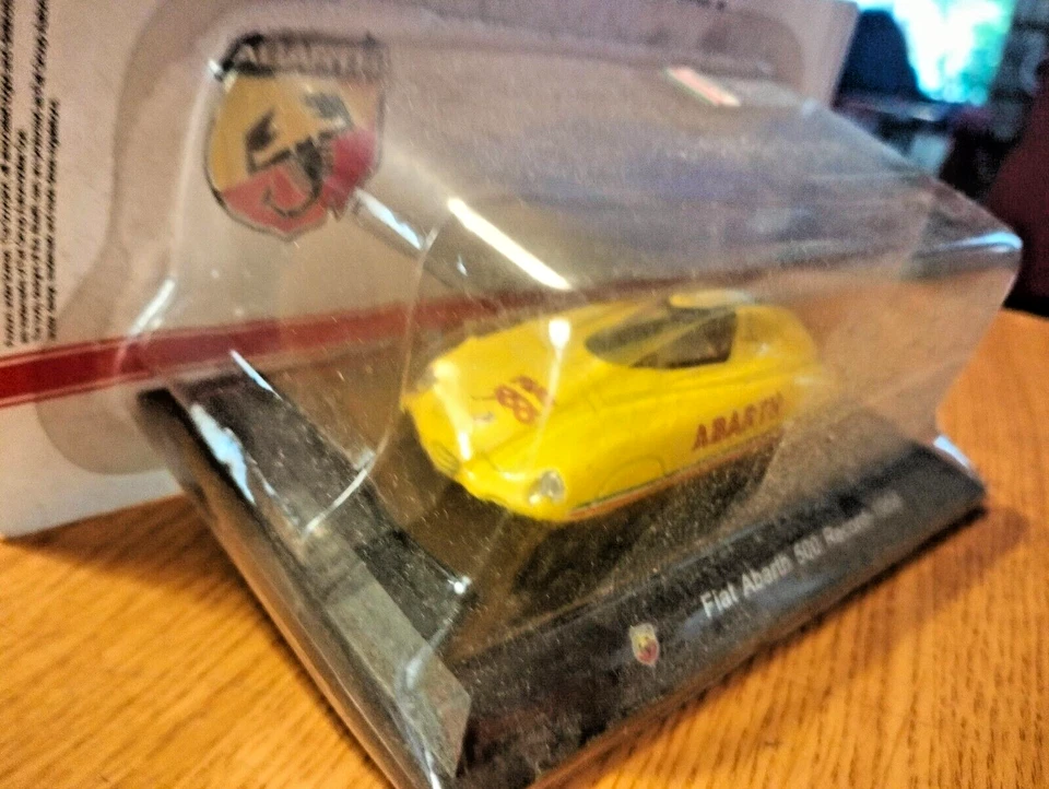 AUTOMODELLO 1 / 43 - FIAT ABARTH 500 RECORD - 1958 - BLISTER - MA16 - Immagine 3 di 4