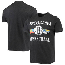 NBA Basketball Brooklyn Nets '47 City Edition Club T-Shirt  Mens L New w/Tags
