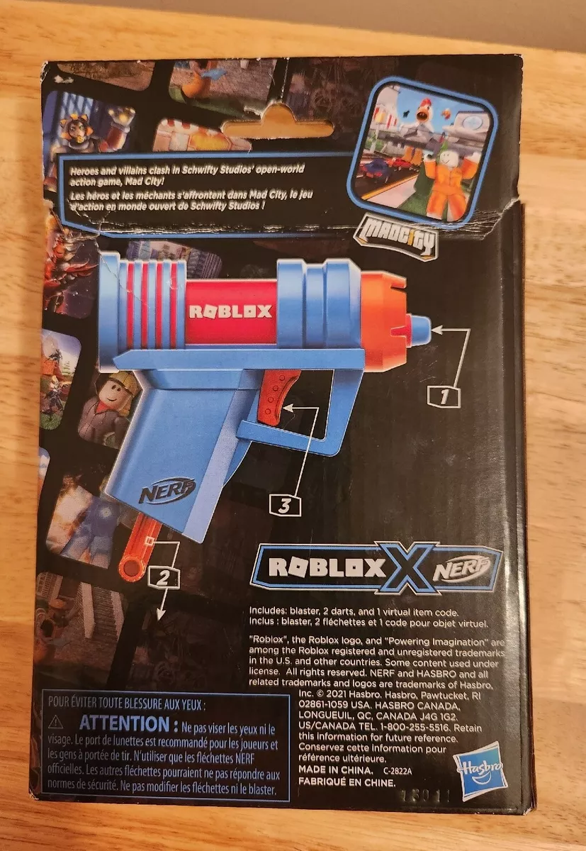 NERF Microshots Roblox Madcity: Plasma Ray