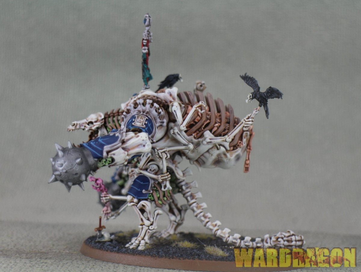 ウォーハンマー WARHAMMER AOS テラーガスト Warhammer AOS WDS painted Ossiarch Bonereapers GOTHIZZAR HARVESTER