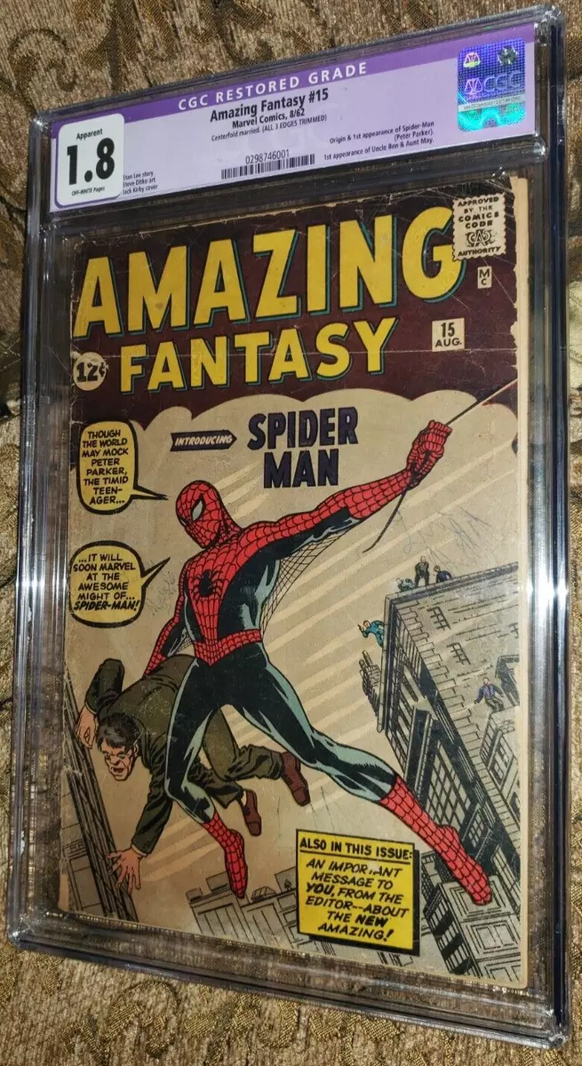 Amazing Fantasy (Volume 1) 15, Spider-Man Wiki