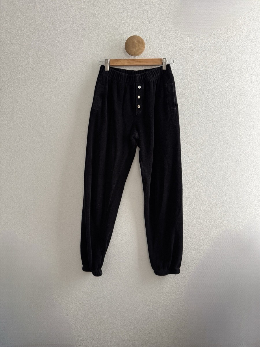 Terry Henley Jogger Lounge Sweatpants Size XS
