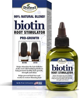 Difeel Biotin Root Stimulator 2.5 oz. - Follicle Stimulator for Hair Growth
