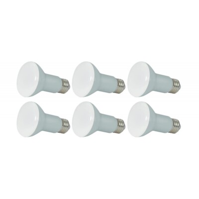 SATCO S9630 -  6.5 Watt R20 LED Light Bulbs 2700K - 107 deg. Beam Angle (6 Pack)