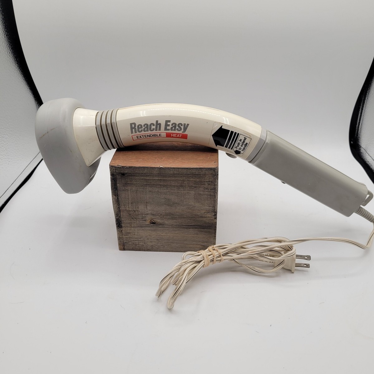 Panasonic EV247 Reach Easy Extendible Massager Heat Panabrator Variable  Speed