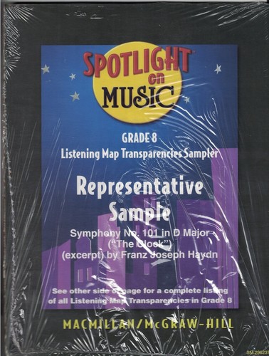 Lot of 12 Spotlight On Music Samplers - CDs / CD-ROM / DVD Macmillan/McGraw-Hill - Picture 14 of 24