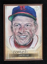 2020 Transcendent Collection Reproductions 94/95 Stan Musial HOF Sketch 1cc7