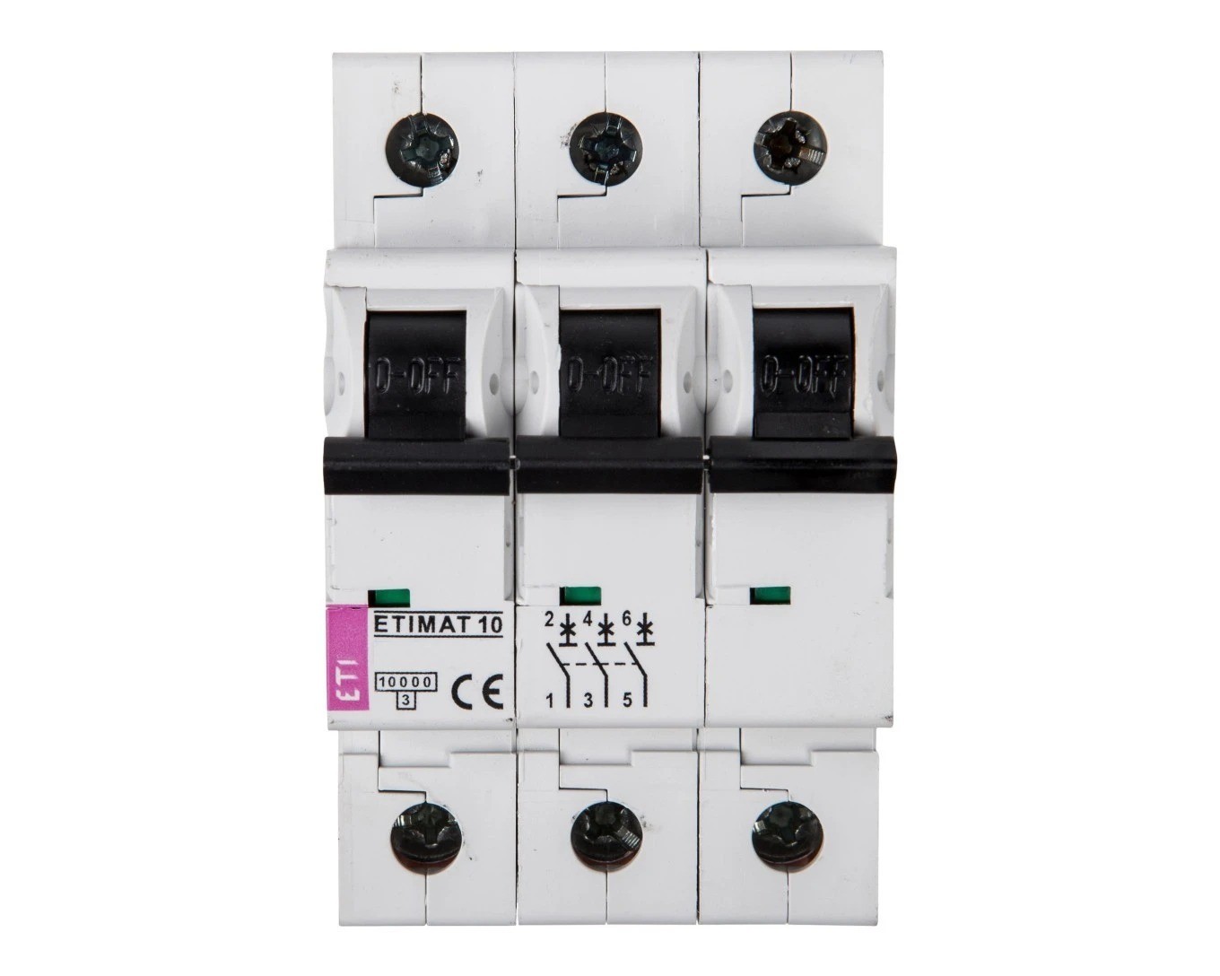 3P D 10A 10kA AC ASTI-ETIMAT 10 002155714 Overcurrent Switch