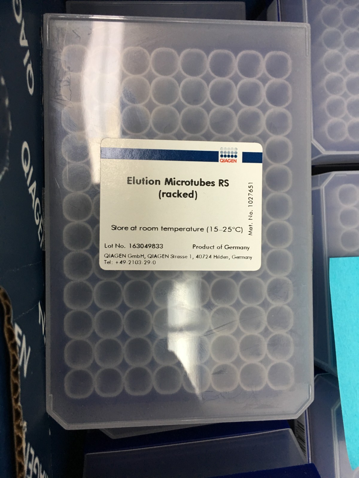 Qiagen Cat No 120008 Elution Microtubes RS 24x96 Lot 19 PCS
