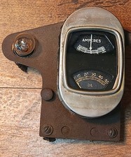 Vintage 1920s 1930s Amp And Oil Gauge Buick Olds Chevy Plymouth
