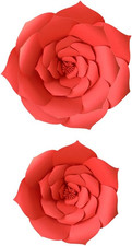 Wall Paper Flowers 3D Large Paper Flowers Decorations for DIY Wedding Bridal Sho