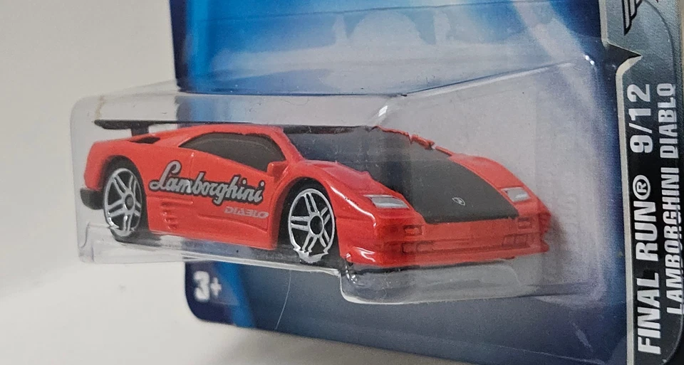 Hot Wheels - '90 Lamborghini Diablo Coupe, HW Final Run Series 9/12 - Image 3 of 4