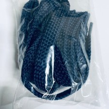 NEW Flat Replacement Shoes Laces Shoelaces 45" Braided Black