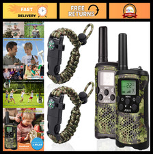 Kids Walkie Talkies 22 Channel 2-Way Radio Long Range 3 Miles - Outdoor Adventur