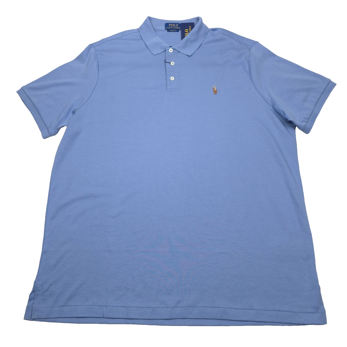 トップス STONE  19SS Cotton Jersey Polo-XL Polo Ralph Lauren Soft Cotton Jersey Polo Shirt Mens XL Classic
