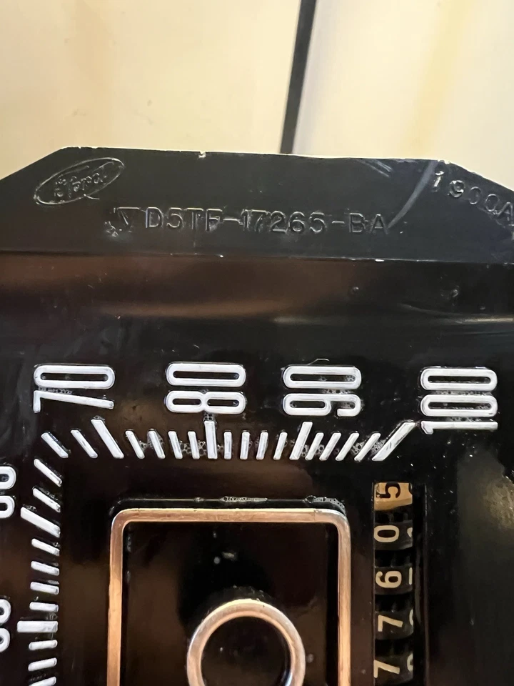 Conjunto velocímetro Ford F100 1973 1974 1975 1976 1977 OEM FORD 100 mph Foto 2 de 4