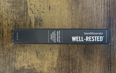BareMinerals Well-Rested Face & Eye Brightener CLEAR - 3mL / 0.10 Oz.