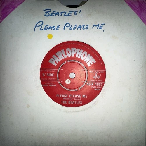 The Beatles - Please Please Me 1983 UK Mono Reissue 7” Single Very Good+