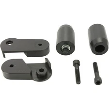 Powerstands Racing Black No Cut Frame Sliders - 05-00926-02