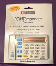 NEW Weight Watchers 1997 123 Success Points Manager/Calculator Never Opened