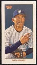 2024 Topps 206 Mariano Rivera Lenox Back SSP HOFer New York Yankees