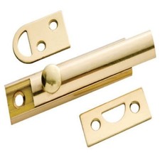 Belwith Products 1849 Surface Bolt, 3-Inch, Brass