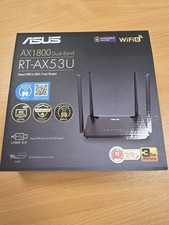 ASUS RT-AX53U 1201 Mbps 3 Port Wireless Router - 90IG06P0-MO3510