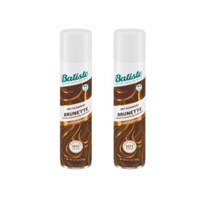 2 Pack Batiste Instant Hair Refresh Dry Shampoo Beautiful Brunette 5.71 oz