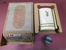 NuTone Door Harmony Chime L-16 Ivory Vintage MCM  In the Doorbell Museum 