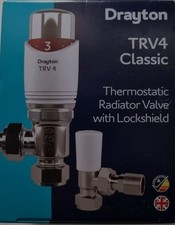 Drayton TRV4CLASSIC Thermostatic and Lockshield Radiator Valve #New#