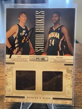 2010-11 Panini Rookies & Stars Studio  Gordon Hayward AUTO Paul George #5 /399