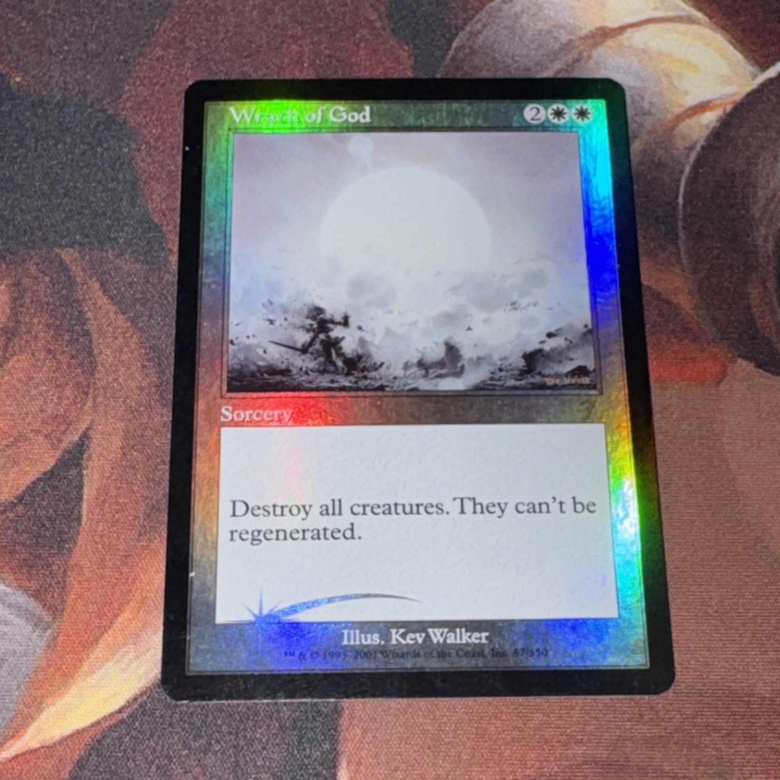 Wrath Of God X1 Mtg Seventh 7th Edition Lp Foil
