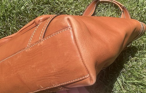 Coach Legacy 65th Anniversary Gigi Vachetta Leather Tote Bag Whiskey Brown - Picture 15 of 17