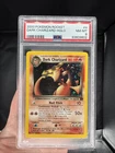 2000 Pokémon Team Rocket Dark Charizard 4/82 Holo Rare Unlimited PSA 8