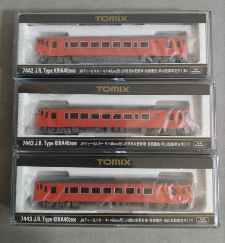 TOMIX Kiha 40 JR Oeste Japón Área Metropolitana Irookayama 3 586941 | Condition: Used