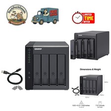 TR-004 4-Bay USB Type-C DAS with Hardware RAID: Expand NAS Storage Efficiently